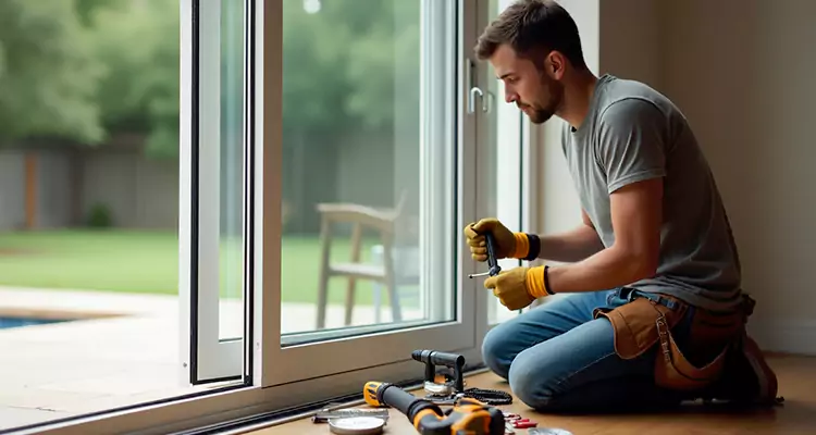 Squeaky Sliding Patio Doors in Winter Garden, FL