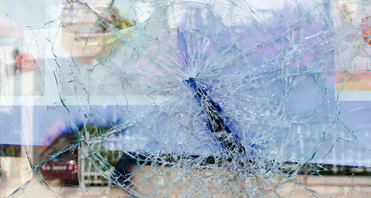 Cracked Glass Balcony Door Repair in Winter Garden, FL