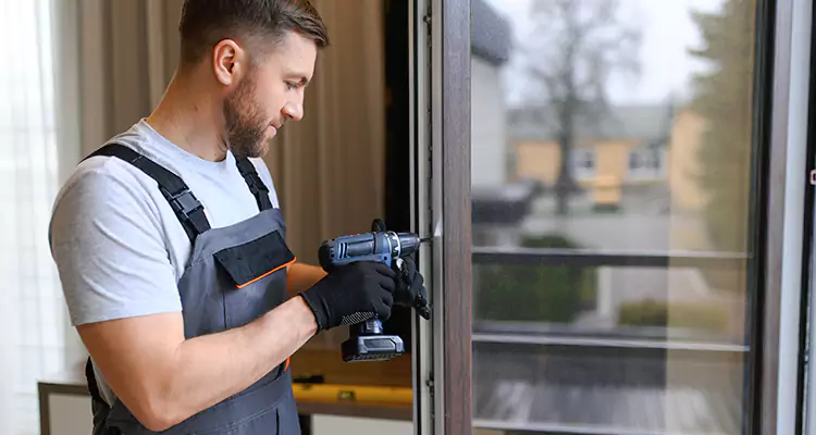 Sliding Screen Door Handle Repair in Winter Garden, FL