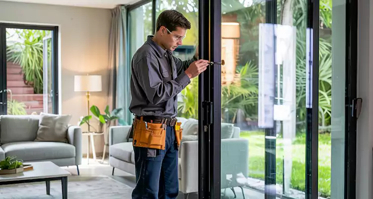 Sliding Door Jamb Lock Repair in Winter Garden, FL
