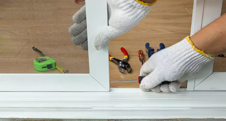 Sliding Glass Door Off Rails Repair in Winter Garden, FL
