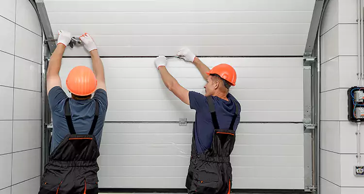 Garage Door Bottom Panel Repair in Winter Garden, FL
