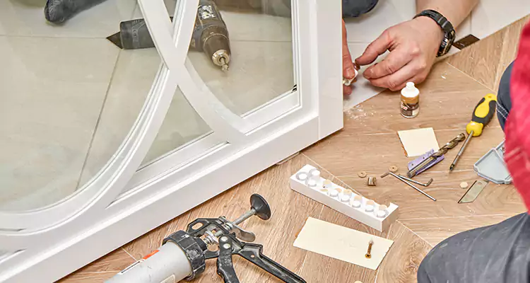 Interior Patio Door Casing Repair in Winter Garden, FL