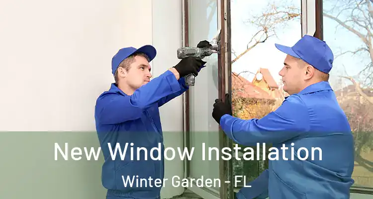 New Window Installation Winter Garden - FL
