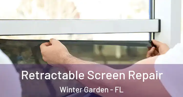  Retractable Screen Repair Winter Garden - FL