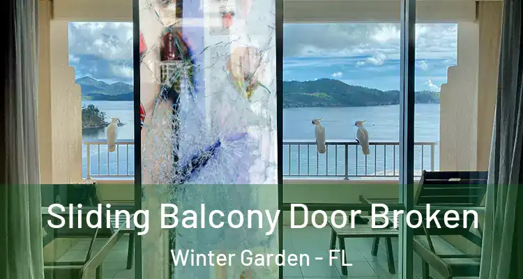  Sliding Balcony Door Broken Winter Garden - FL